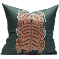 Le Tibetan en Solo Pillow in Green