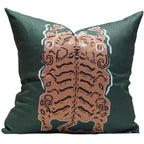 Le Tibetan en Solo Pillow in Green