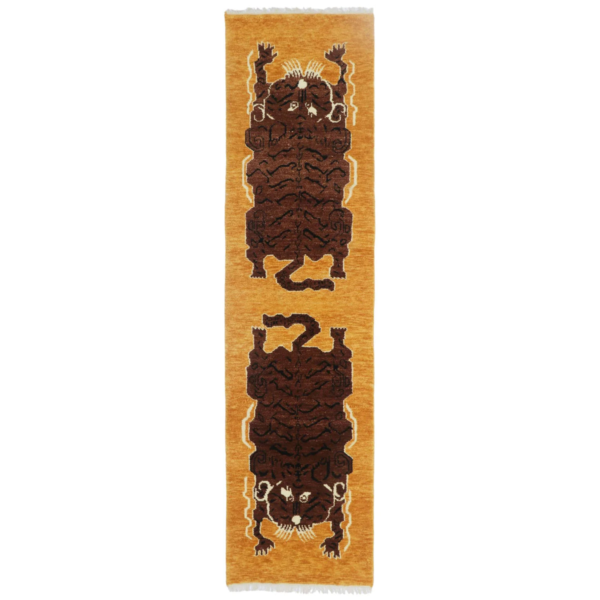 Le Tibetan Rug in Gold