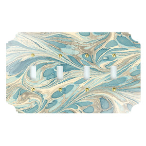 Marbleized Acrylic Switch Plates
