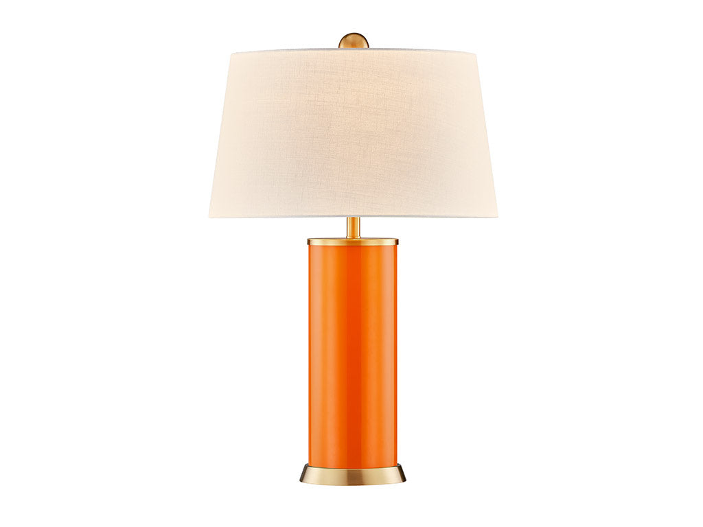 Melissa Table Lamp in Exuberance Orange