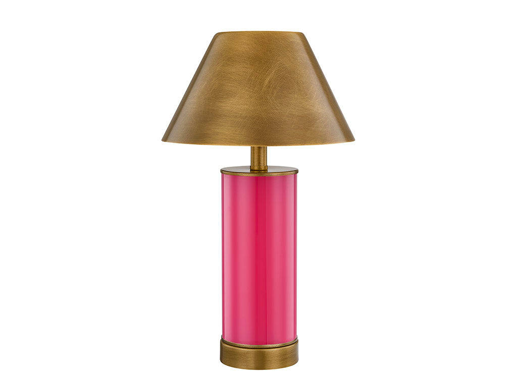 Molly Rechargeable Table Lamp in Fuchsia Rose