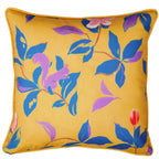 Magnolias Pillow in Yellow