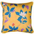 Magnolias Pillow in Yellow