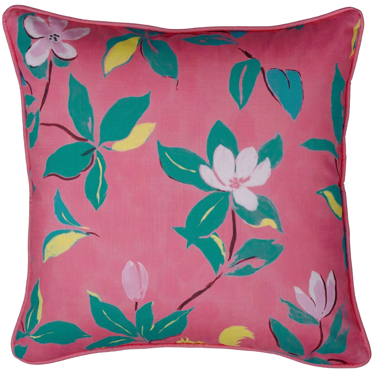 Magnolias Pillow in Pink
