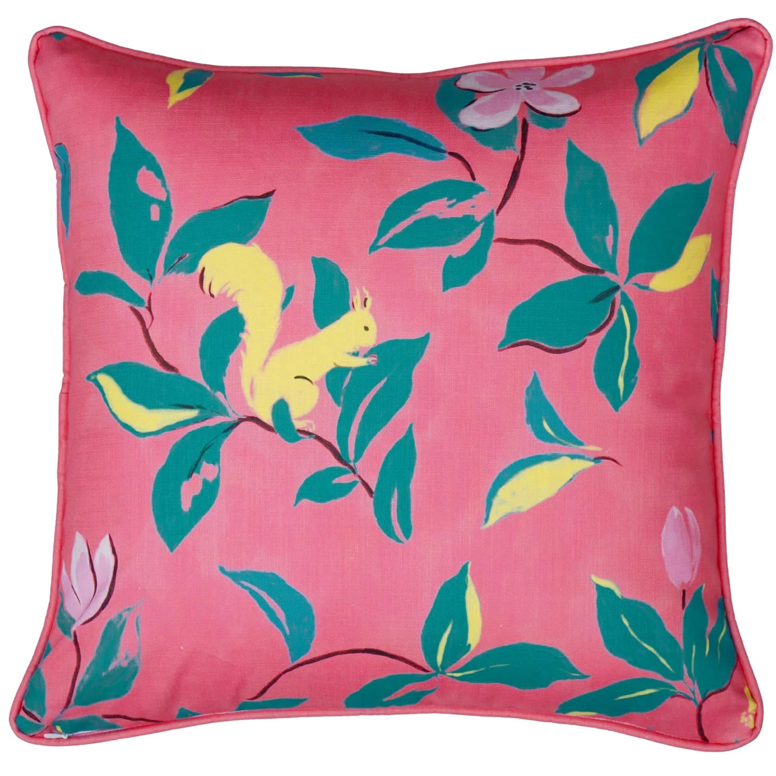 Magnolias Pillow in Pink