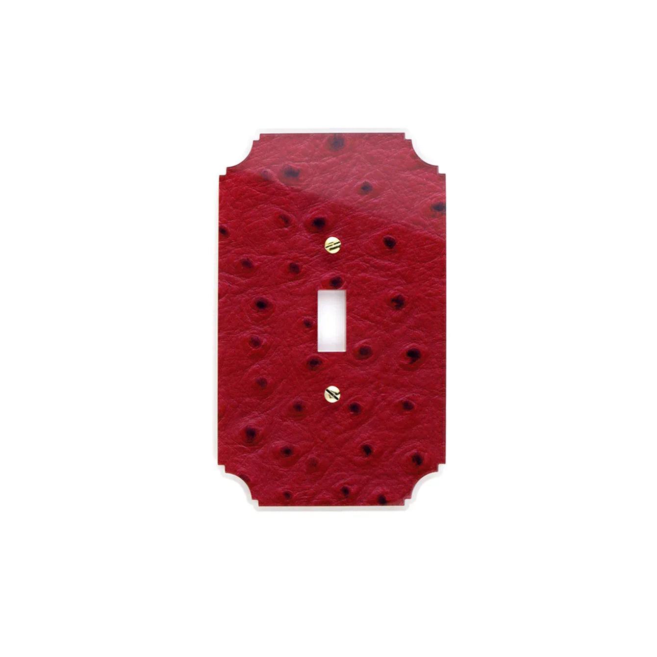 Ostrich Acrylic Switch Plates