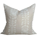 Palmberry Pillow in Taupe