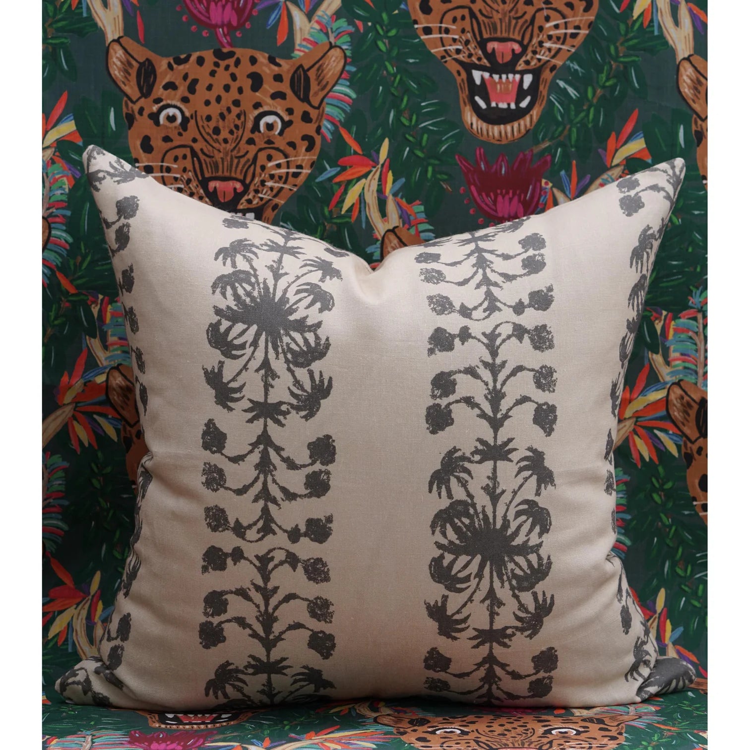 Palmberry Pillow in Tuscan Tan