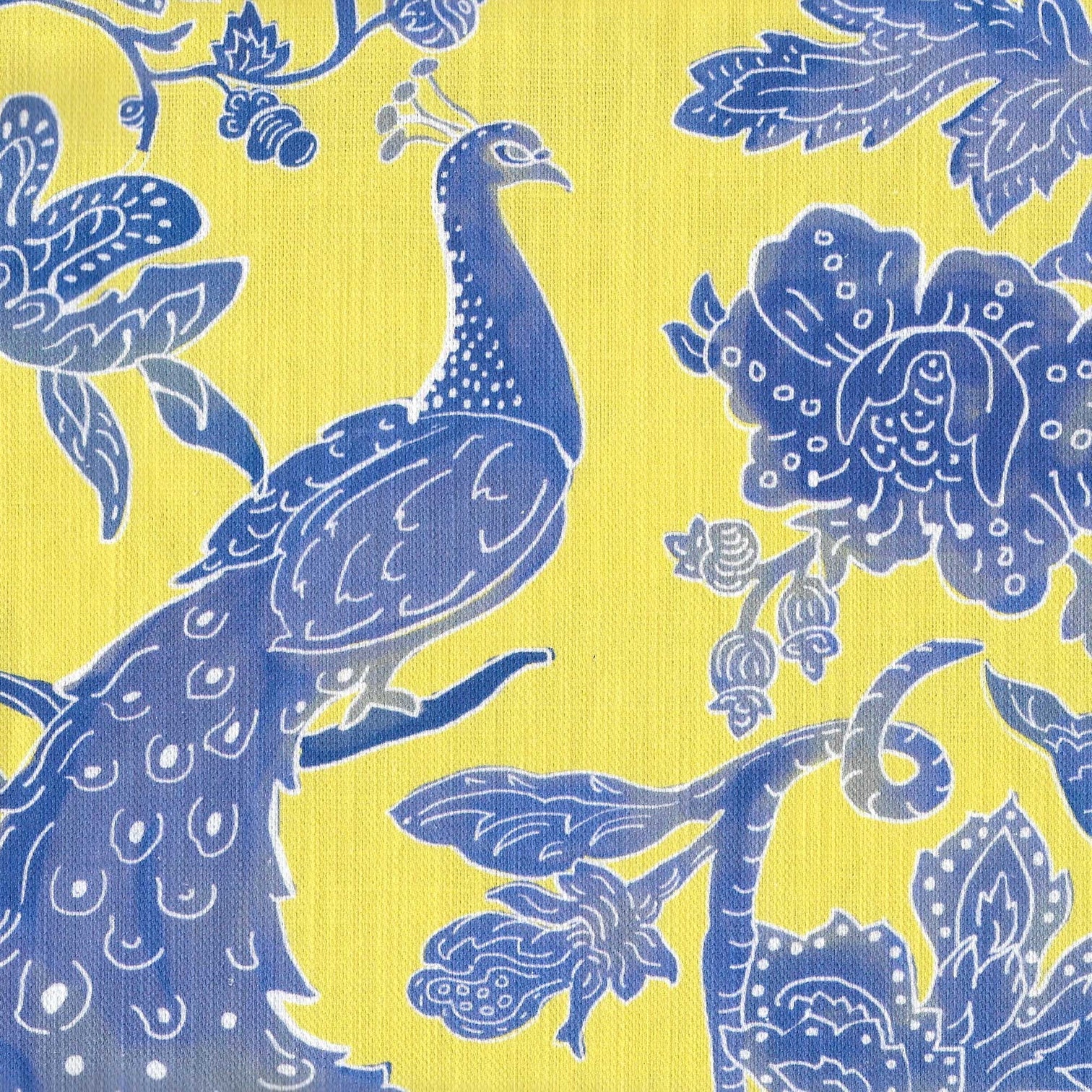 Peacock Batik in Pacific Blue