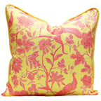 Peacock Batik in Peony