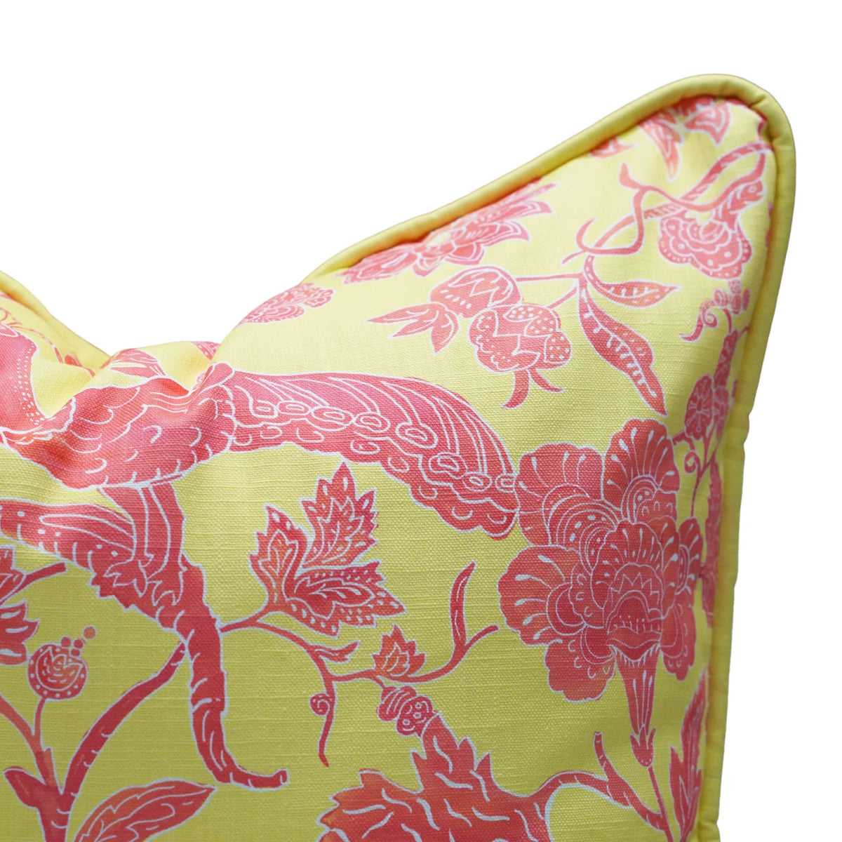 Peacock Batik in Peony