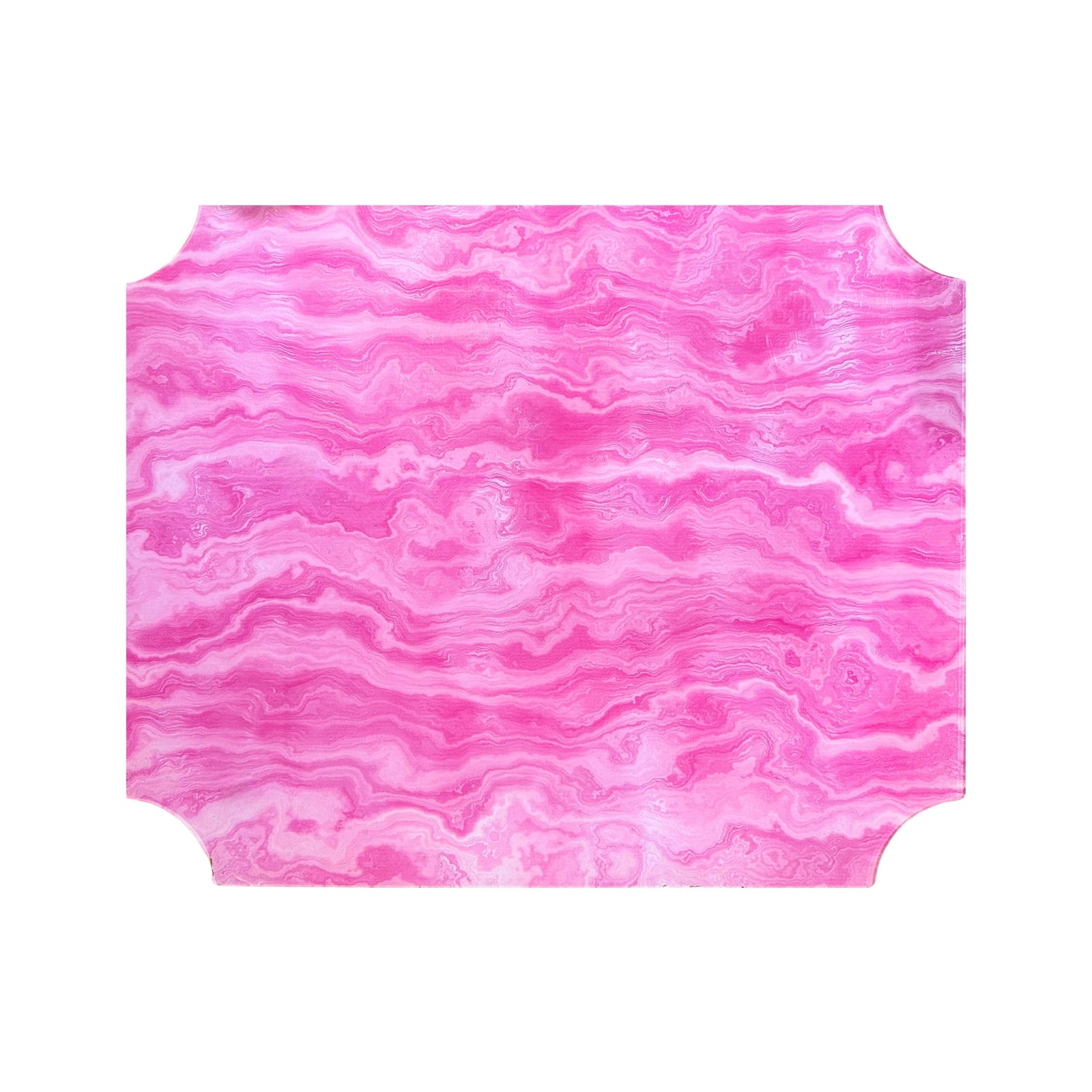 Pink Agate Acrylic Placemats