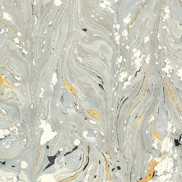 Platinum Clouds Fabric