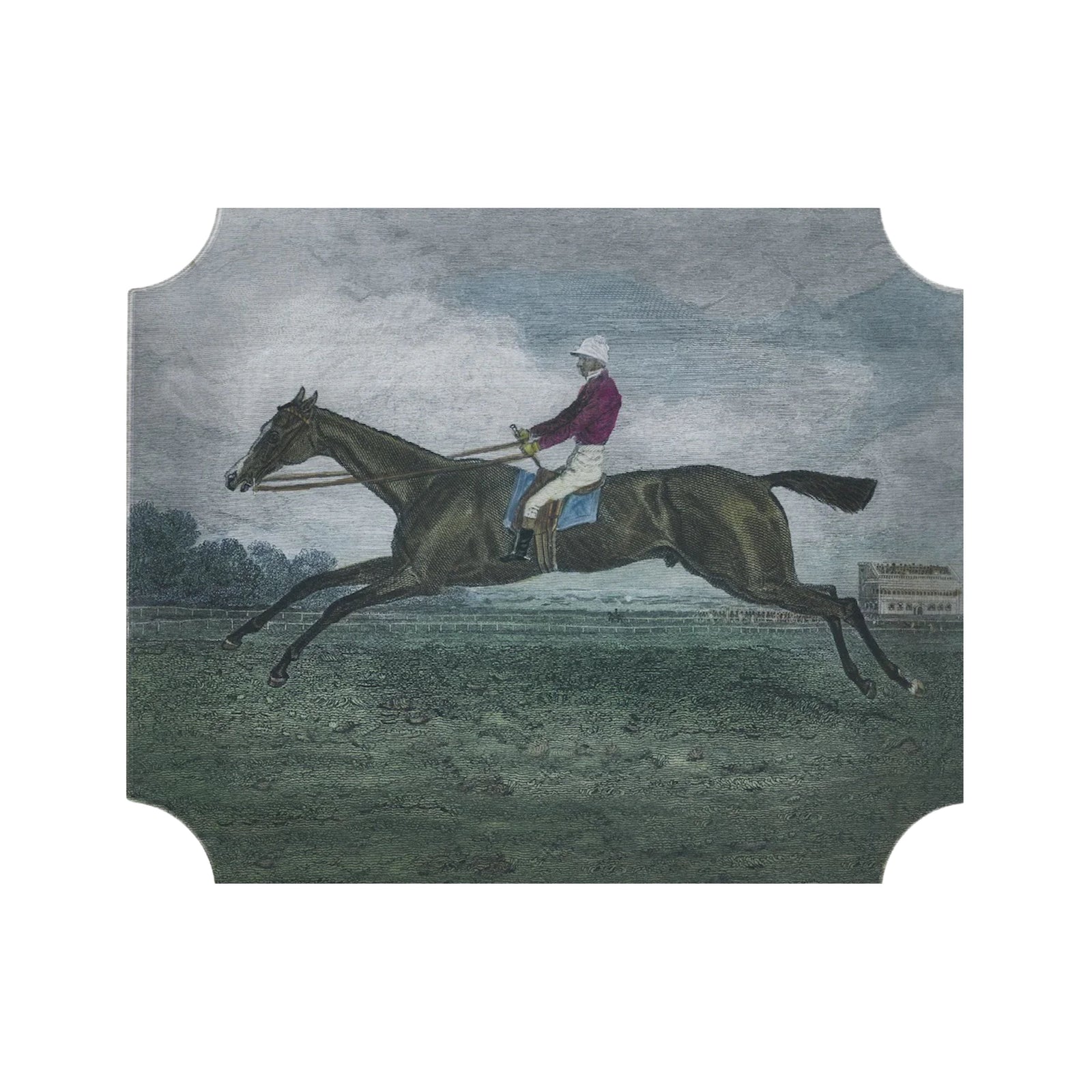 Racing Horse Acrylic Placemats
