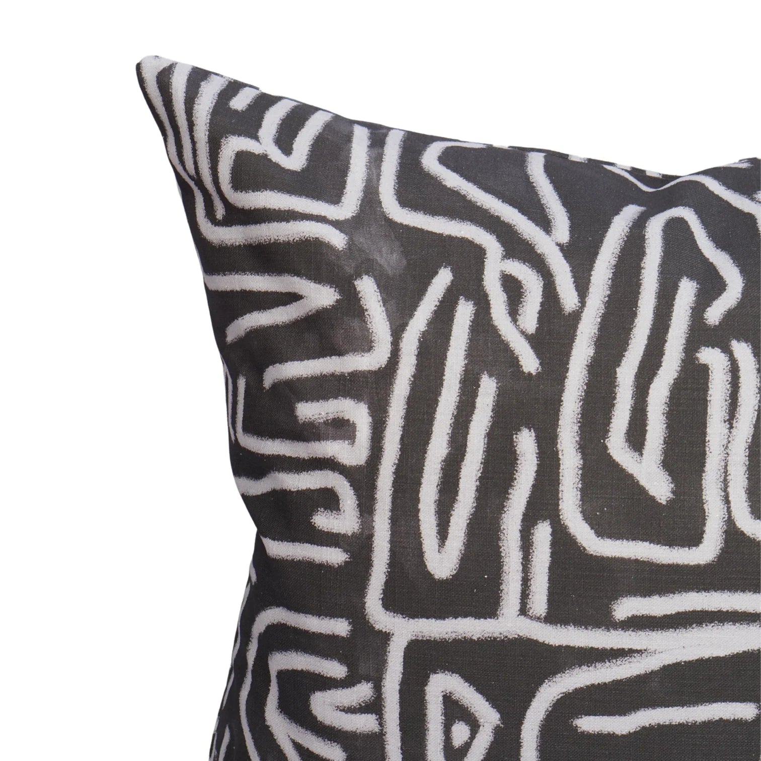 Ritual Pillow in Charcoal