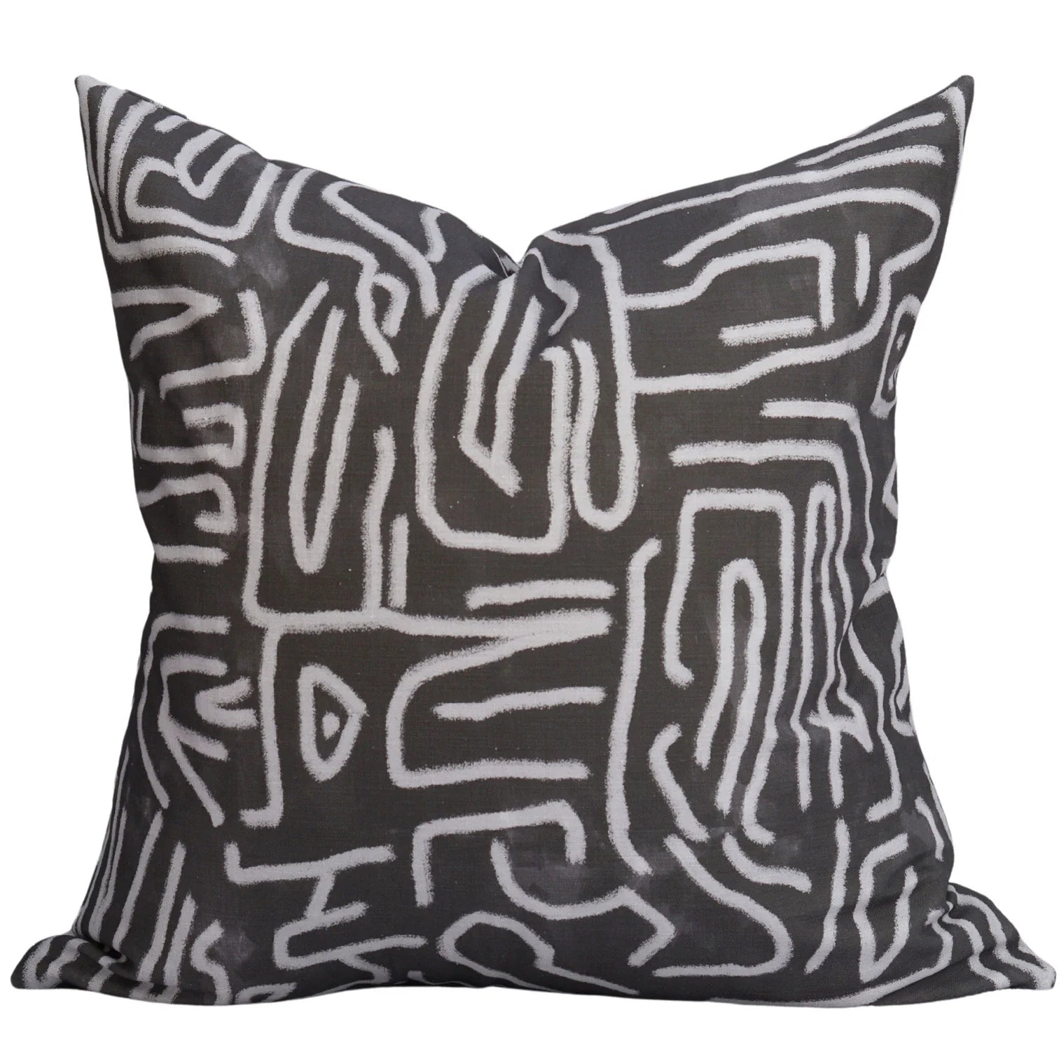 Ritual Pillow in Charcoal