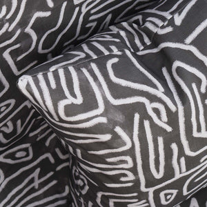 Ritual Pillow in Charcoal