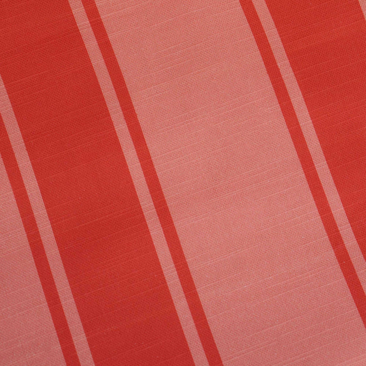 Riviera Stripes Pillow in Strawberry & Cherry
