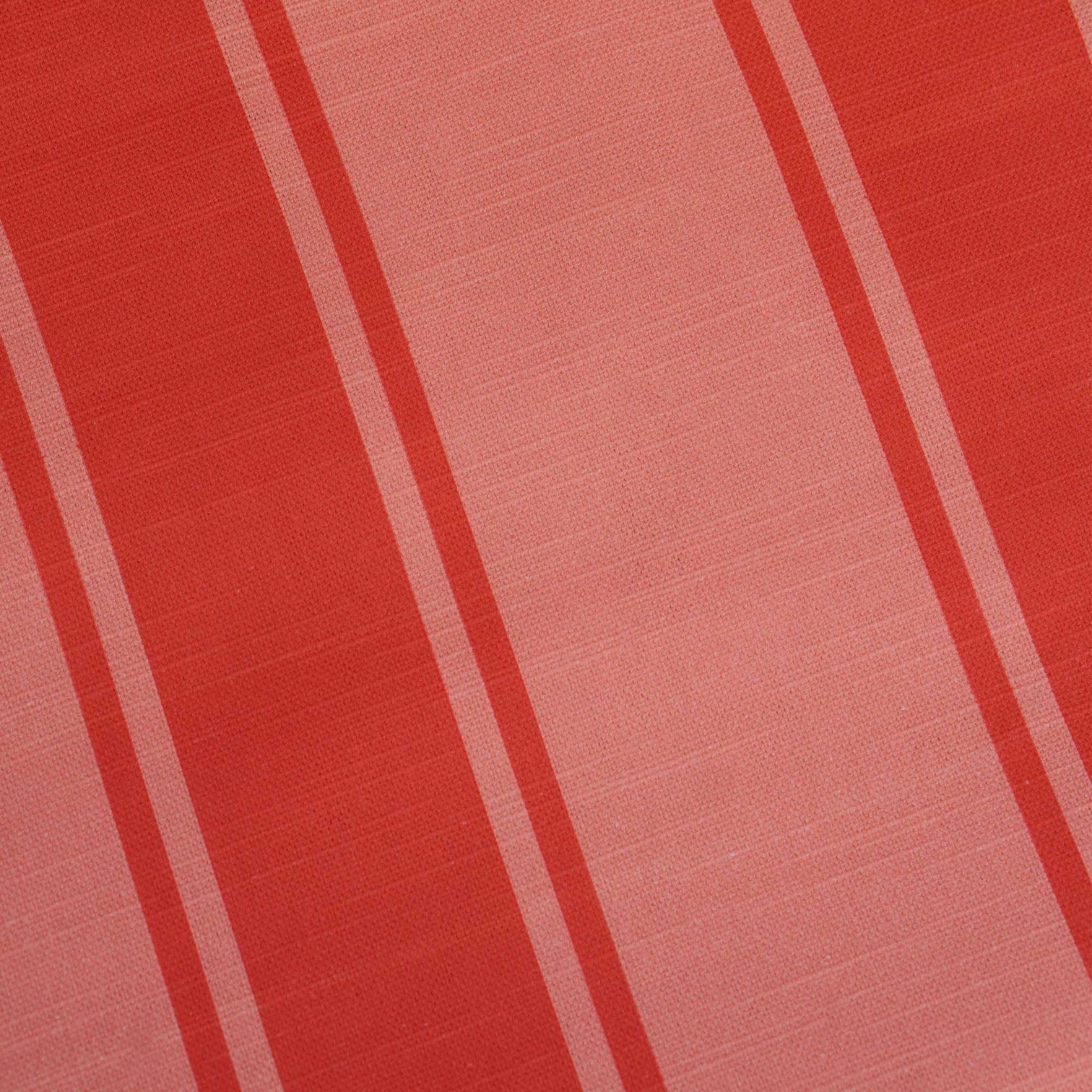 Riviera Stripes Pillow in Strawberry & Cherry
