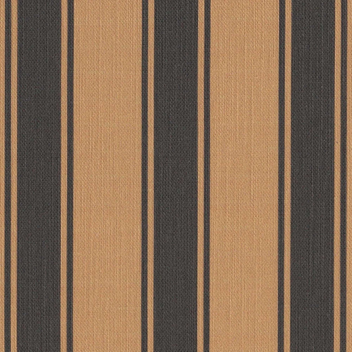 Riviera Stripes Pillow in Camel & Dark Brown