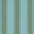 Riviera Stripes Pillow in Powder Blue & Moss