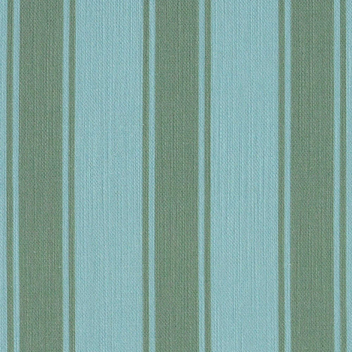 Riviera Stripes Pillow in Powder Blue & Moss