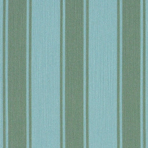 Riviera Stripes Pillow in Powder Blue & Moss