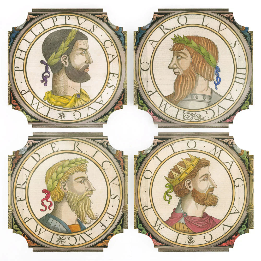 Roman Emporers Acrylic Coasters