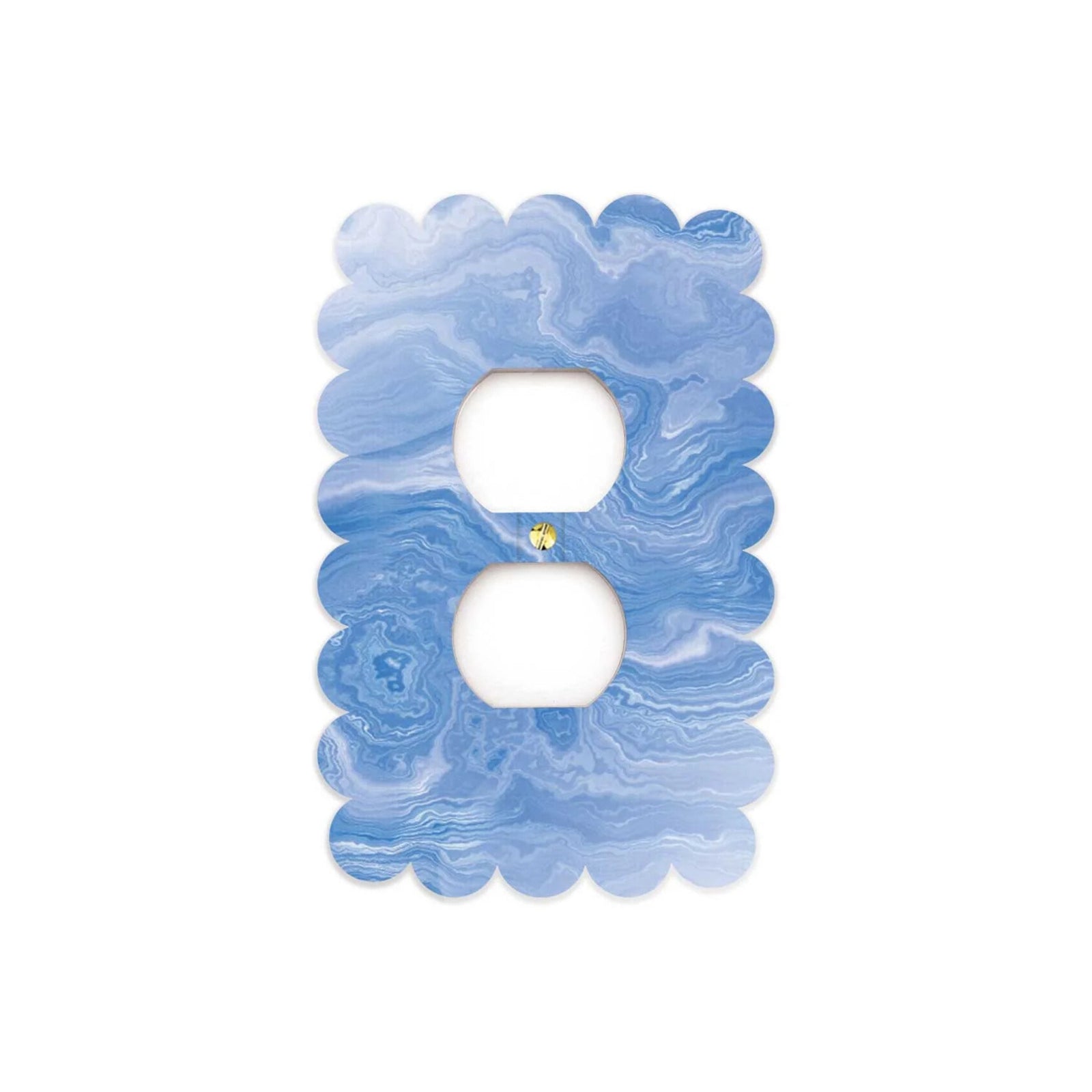 Sassy Blue Agate Outlet Cover