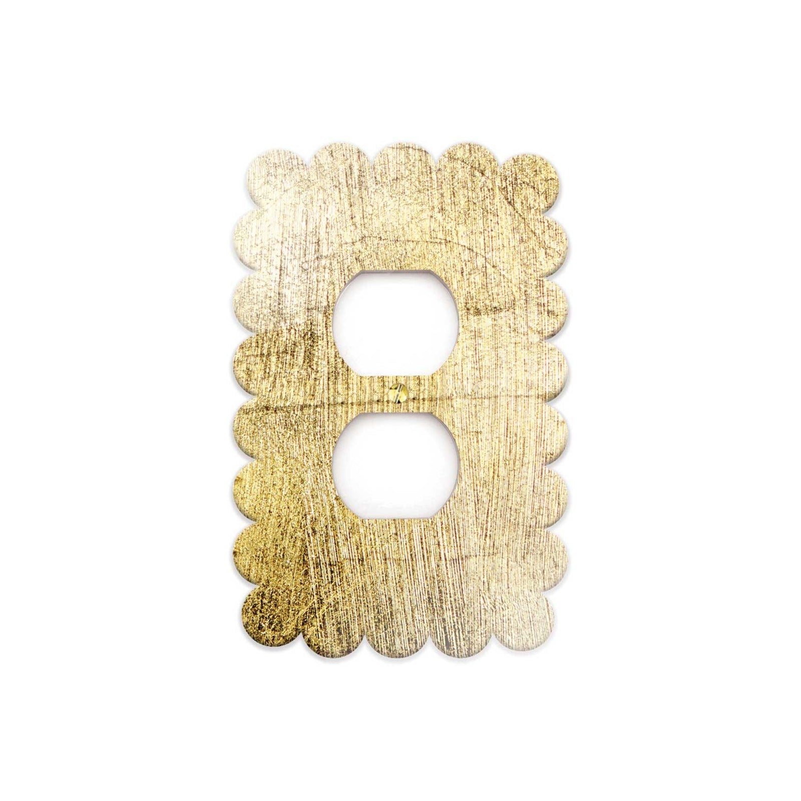 Sassy Gold Leaf Outlet Cover