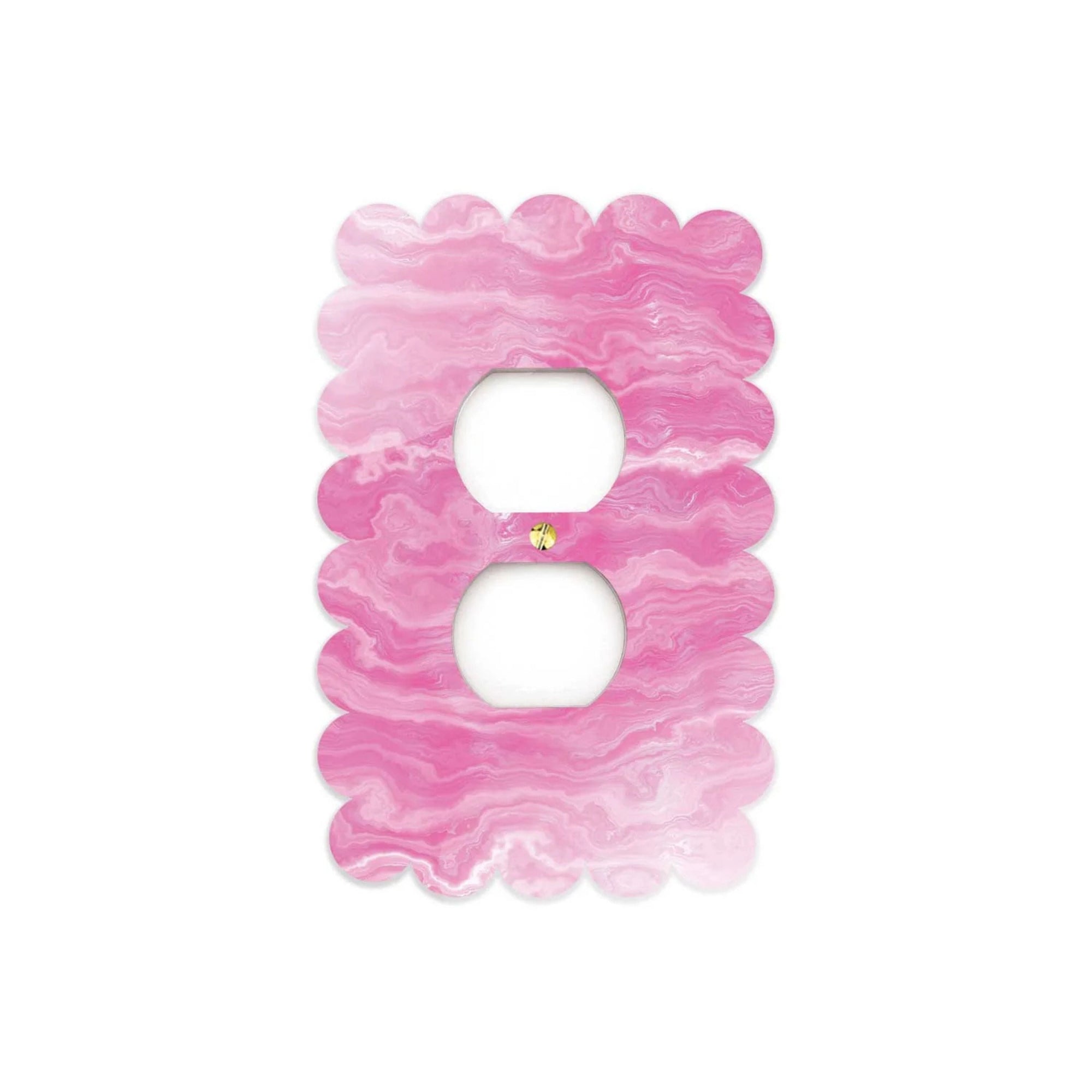 Sassy Pink Agate Outlet Cover