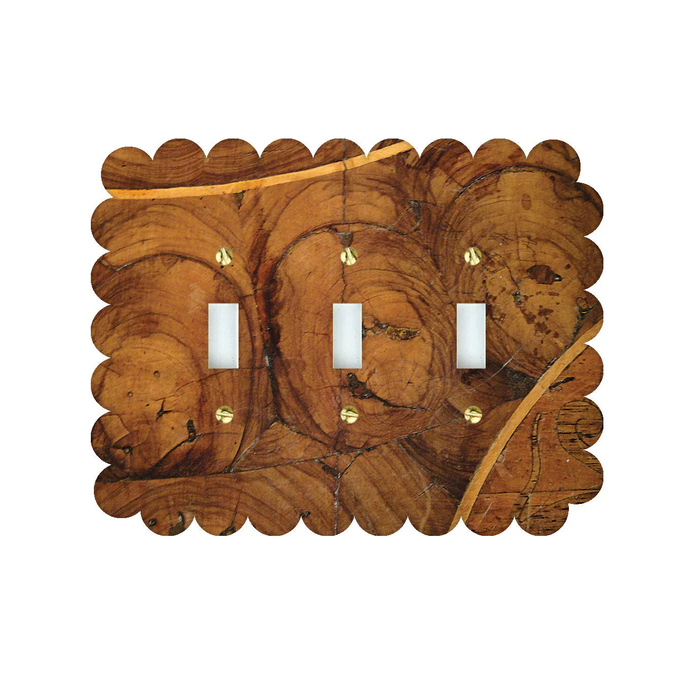 Sassy Oysterwood Acrylic Switch Plates