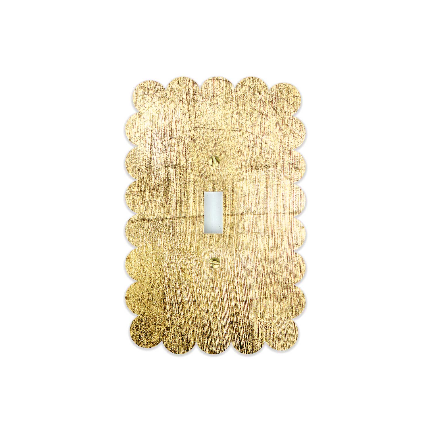 Sassy Gold Leaf Acrylic Switch Plates