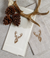 Stag Head Hand Towel