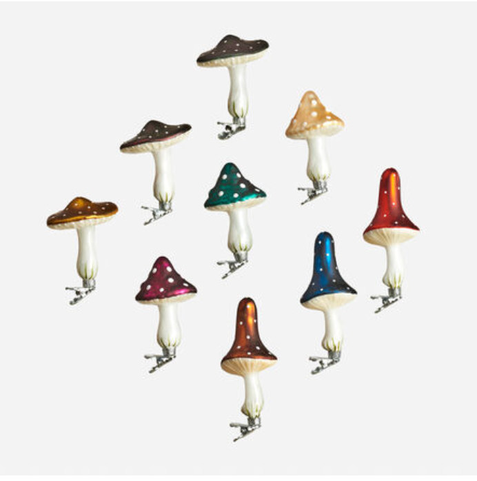 Mushroom Ornament each