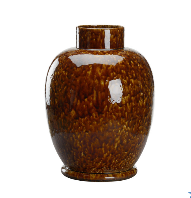 Tortoise Ceramic vase