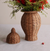 Rattan Urn with lid