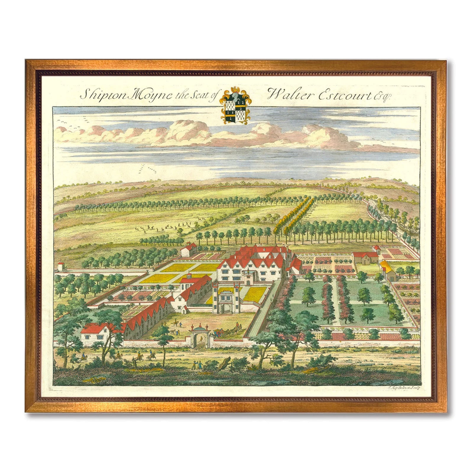 J. Kip Prints No. 8 Shipton Moyne