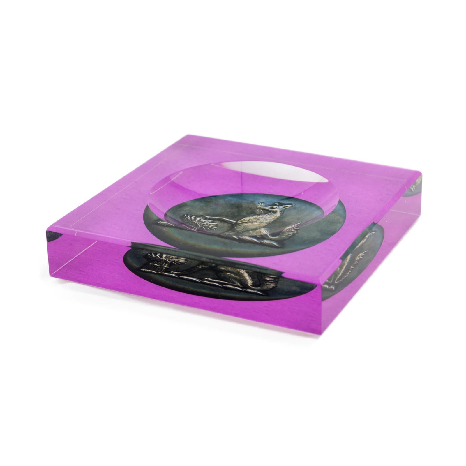 Fox & Fern in Pink Trinket Bowl