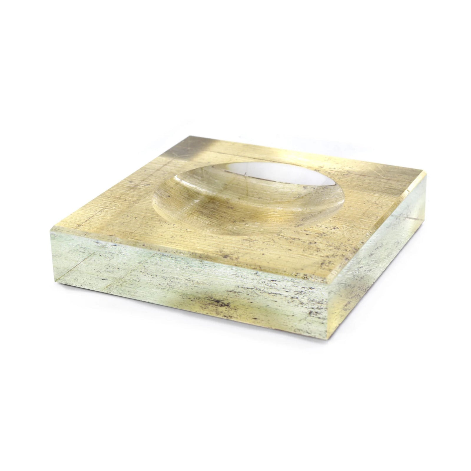 Gold Leaf Trinket Bowl