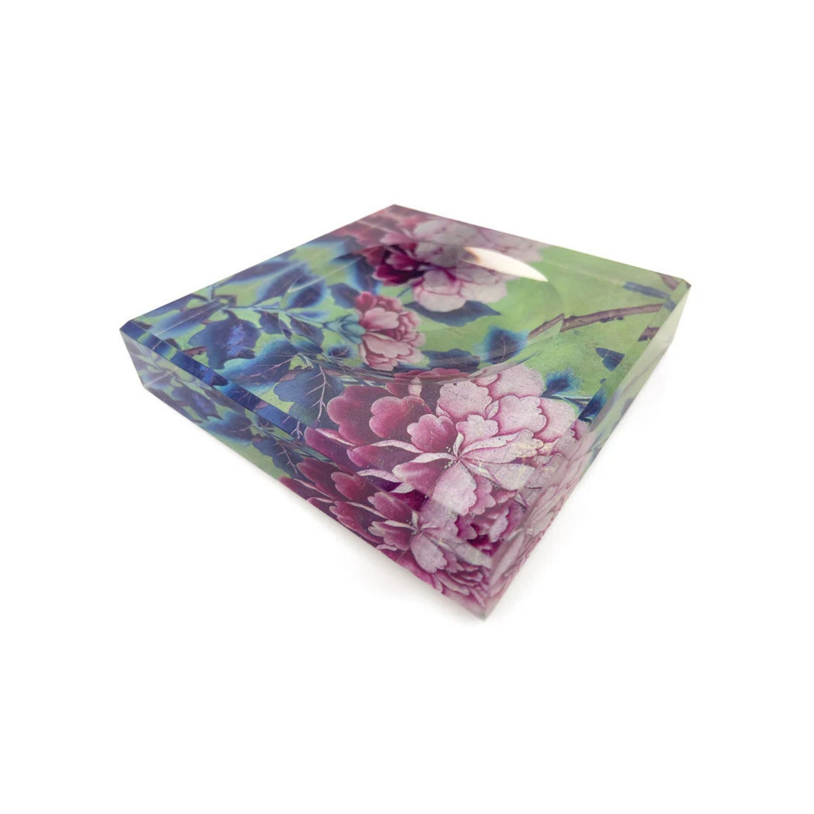 Green Chinoiserie Trinket Bowl