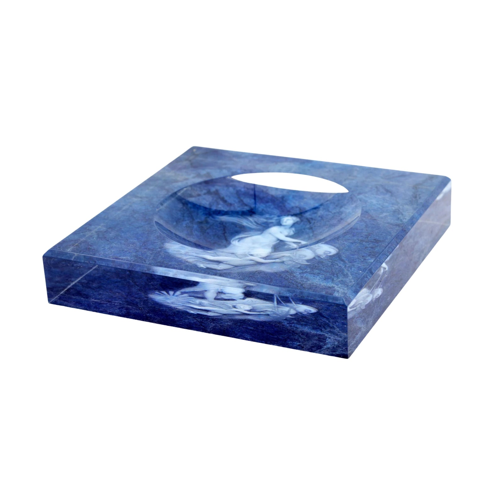 Venus In Blue Trinket Bowl