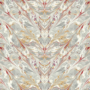 Silver Flame Wallcovering