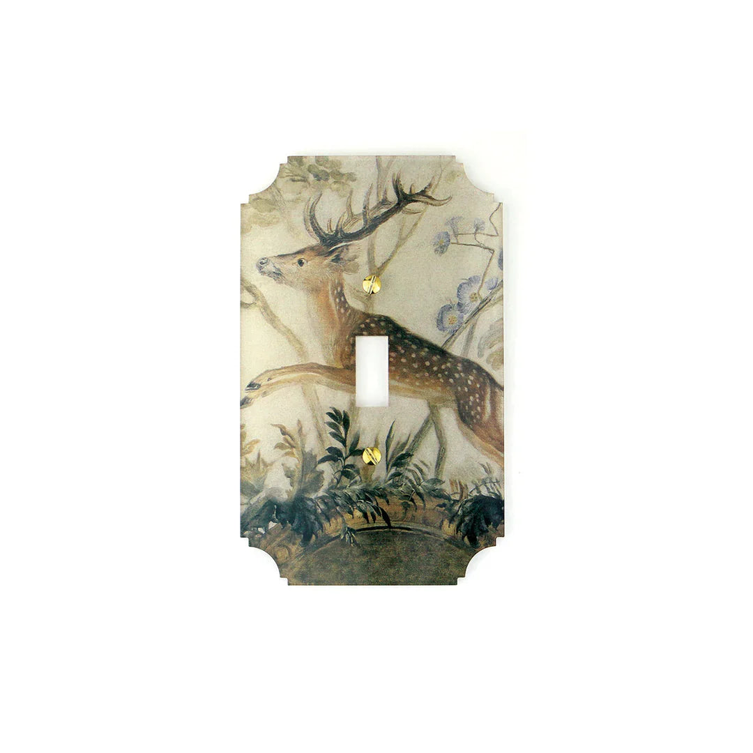 Stag Acrylic Switch Plates