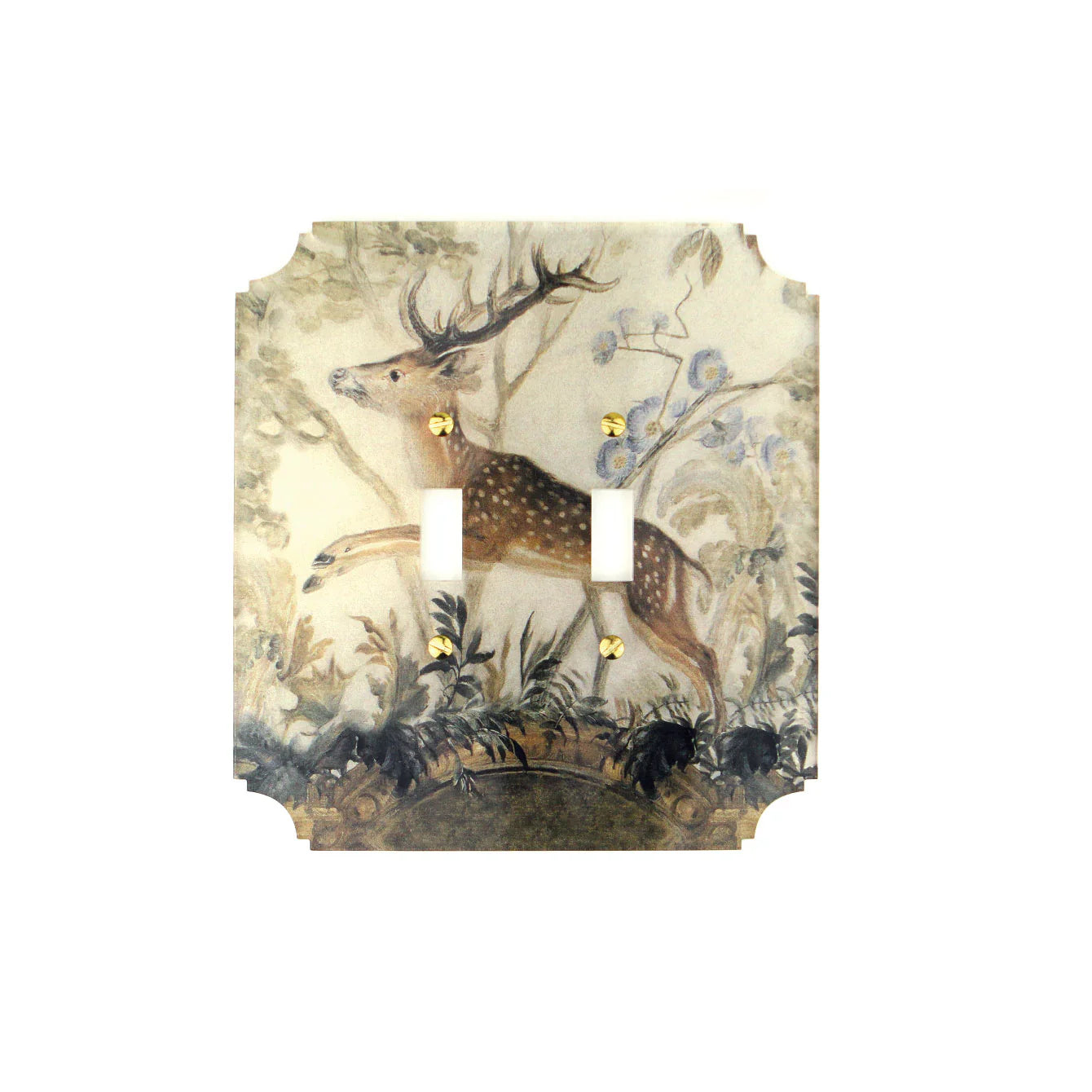Stag Acrylic Switch Plates