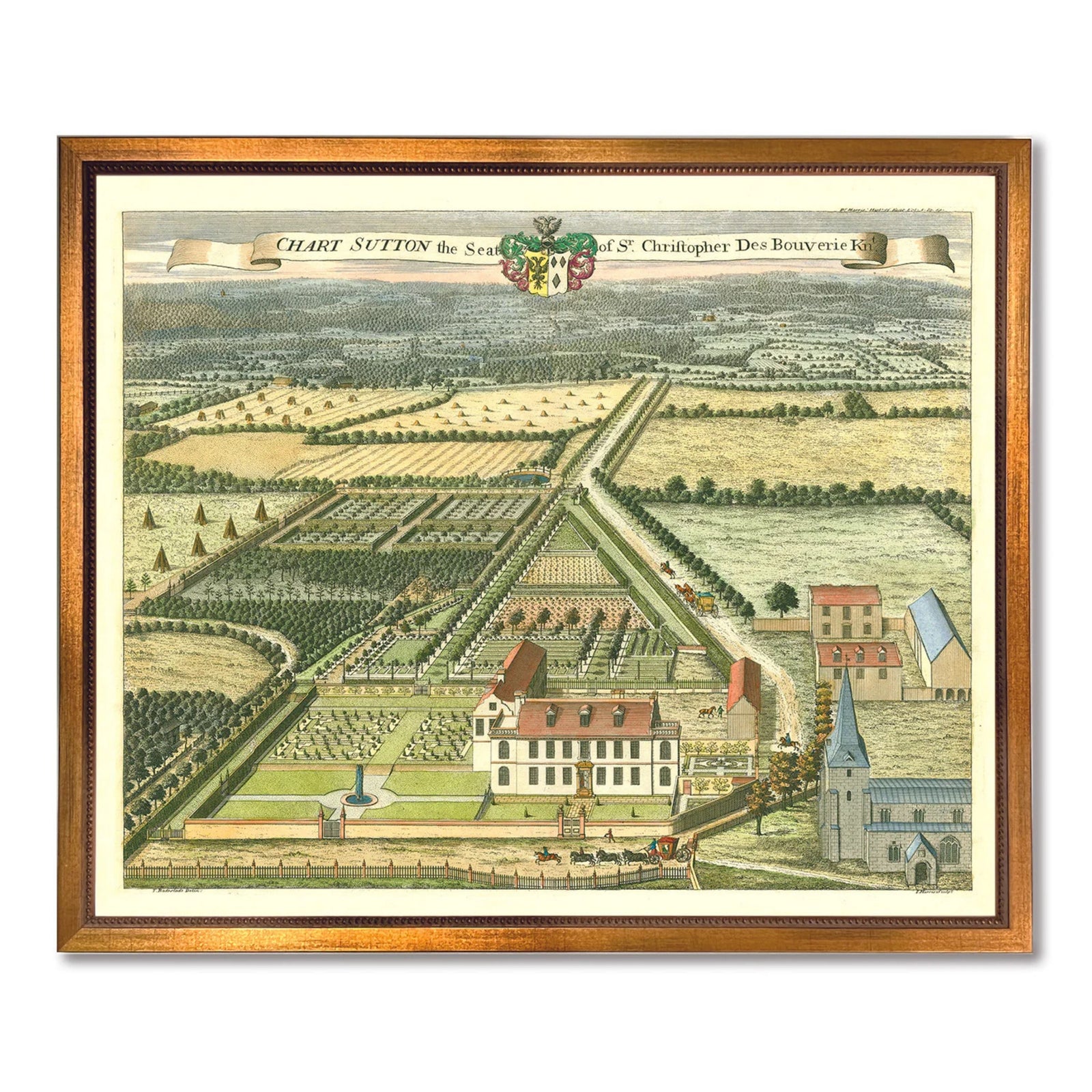 J. Kip Print No. 1 Chart Sutton