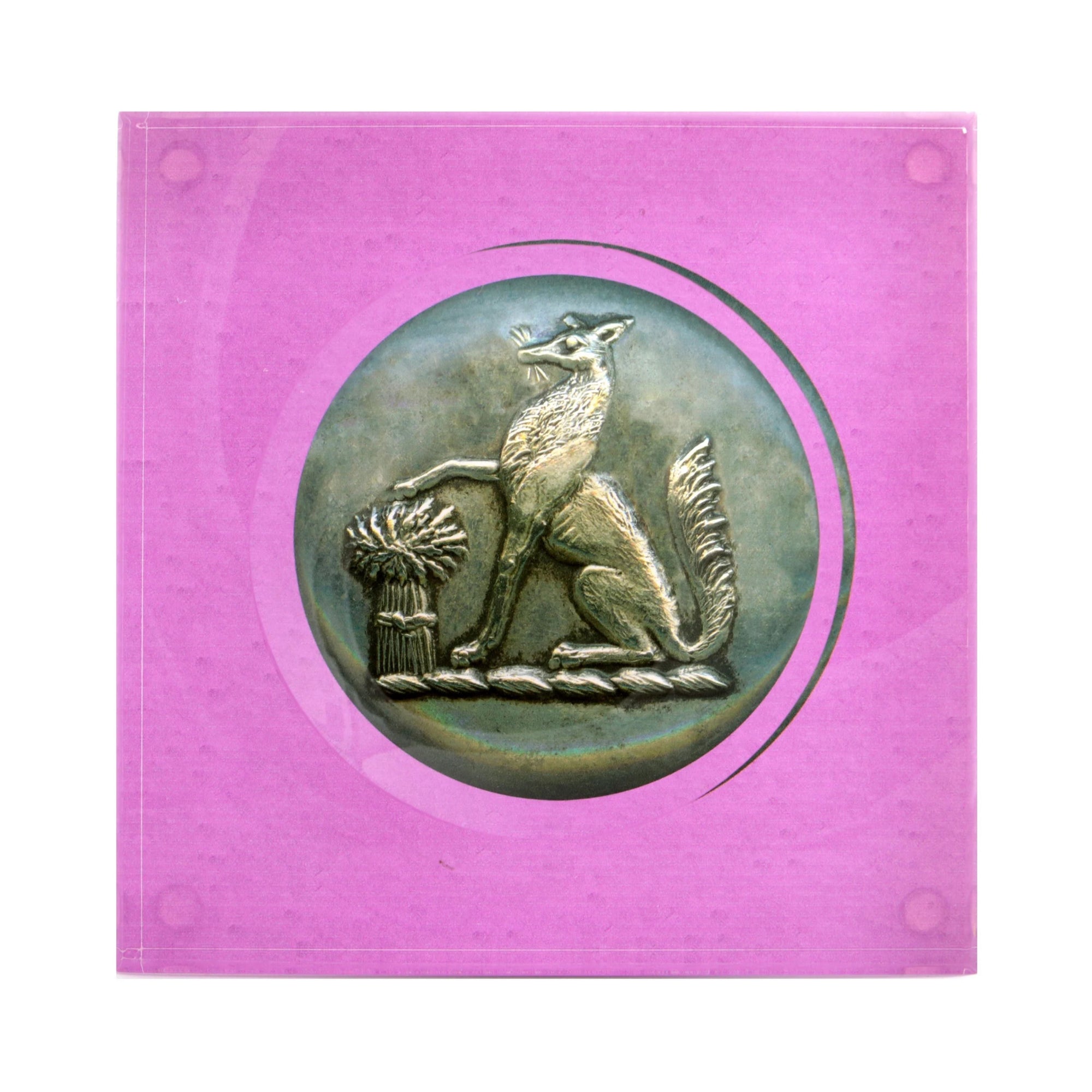 Fox & Fern in Pink Trinket Bowl