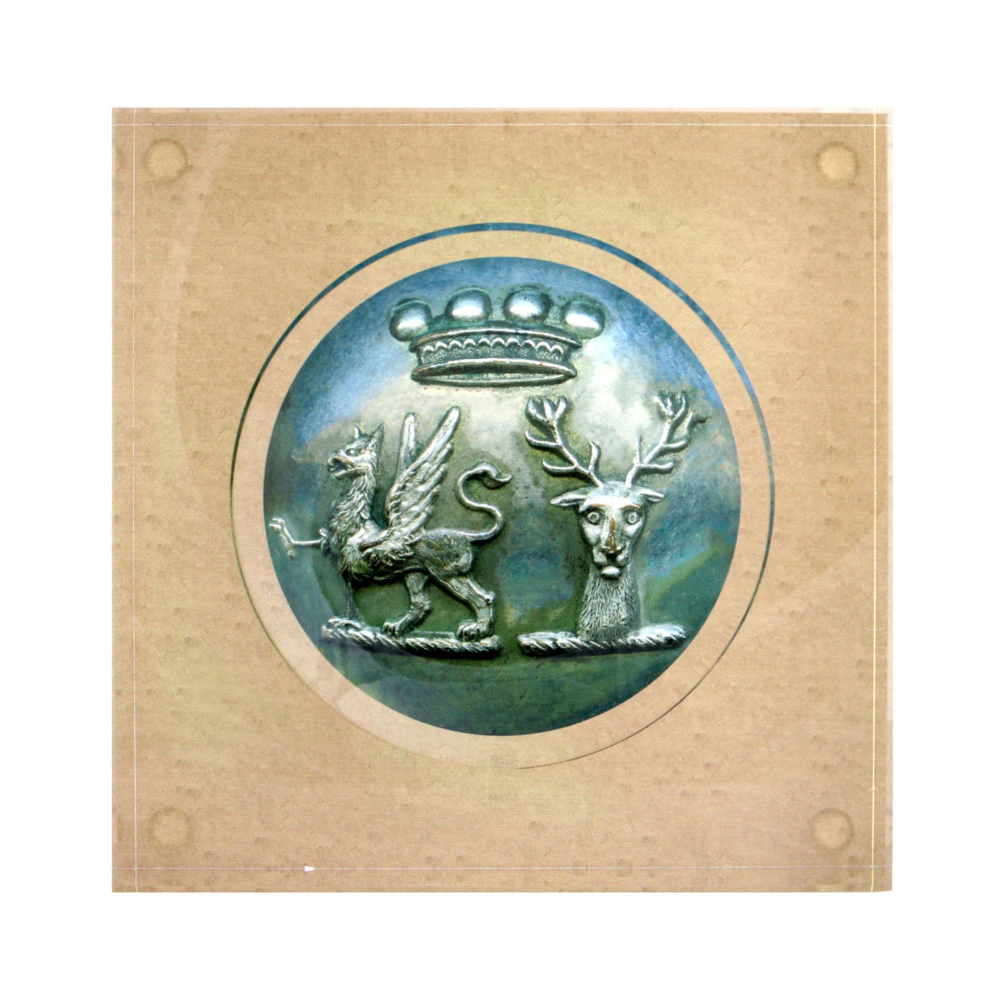 Stag Heraldry Trinket Bowl