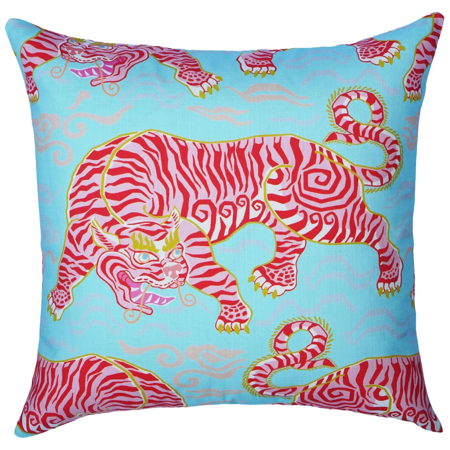 Tigers of Tibet in Aqua